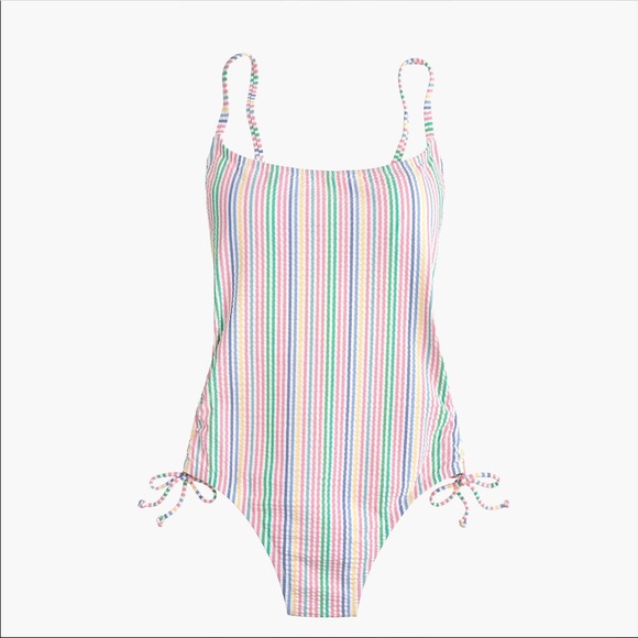 j crew seersucker swimsuit